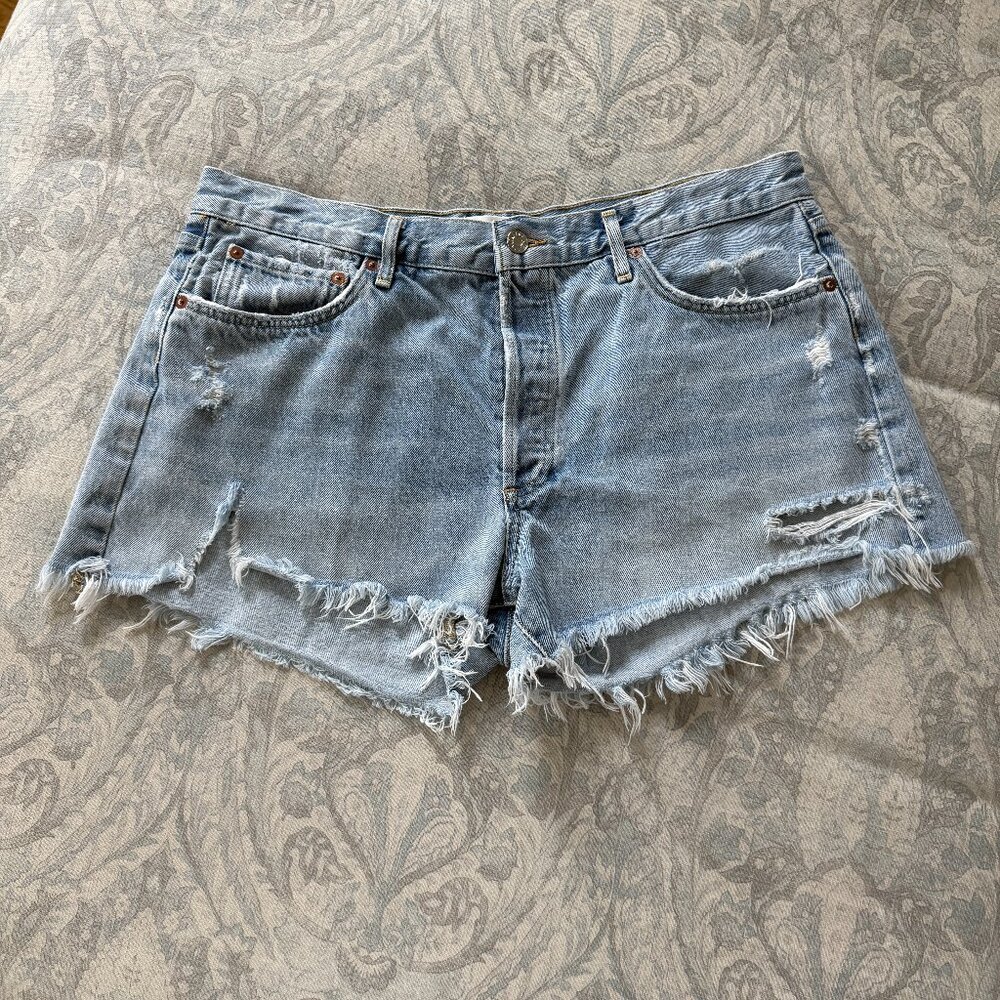 AGOLDE Parker Vintage Cutoff Jean Shorts